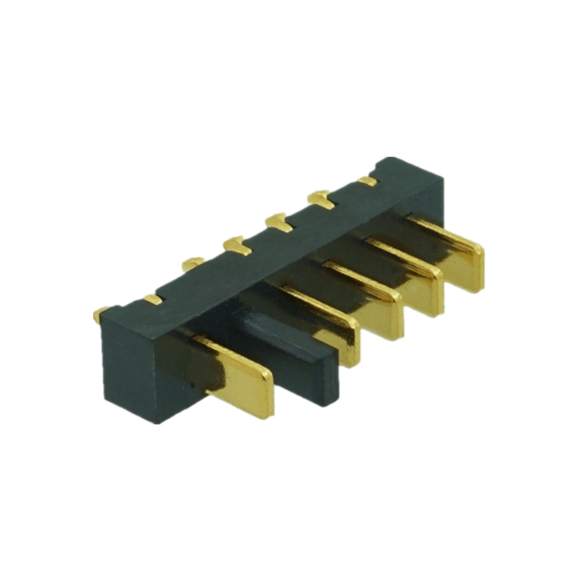 2.5mm间距电池连接器 防误插设计 立式直插板