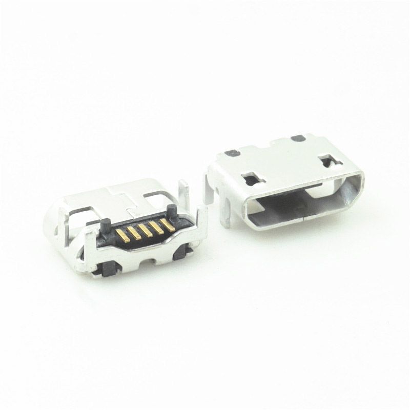 USB 5S B型牛角型7.2 6.6有柱加长0.75无导位