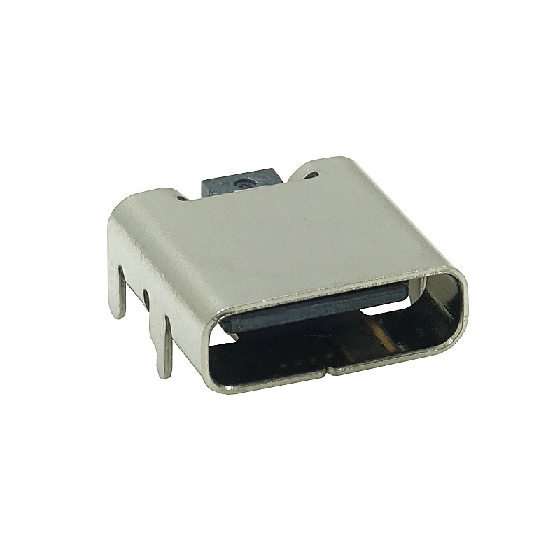 USB TYPE C母座 16P板上四脚插 长度8.30mm