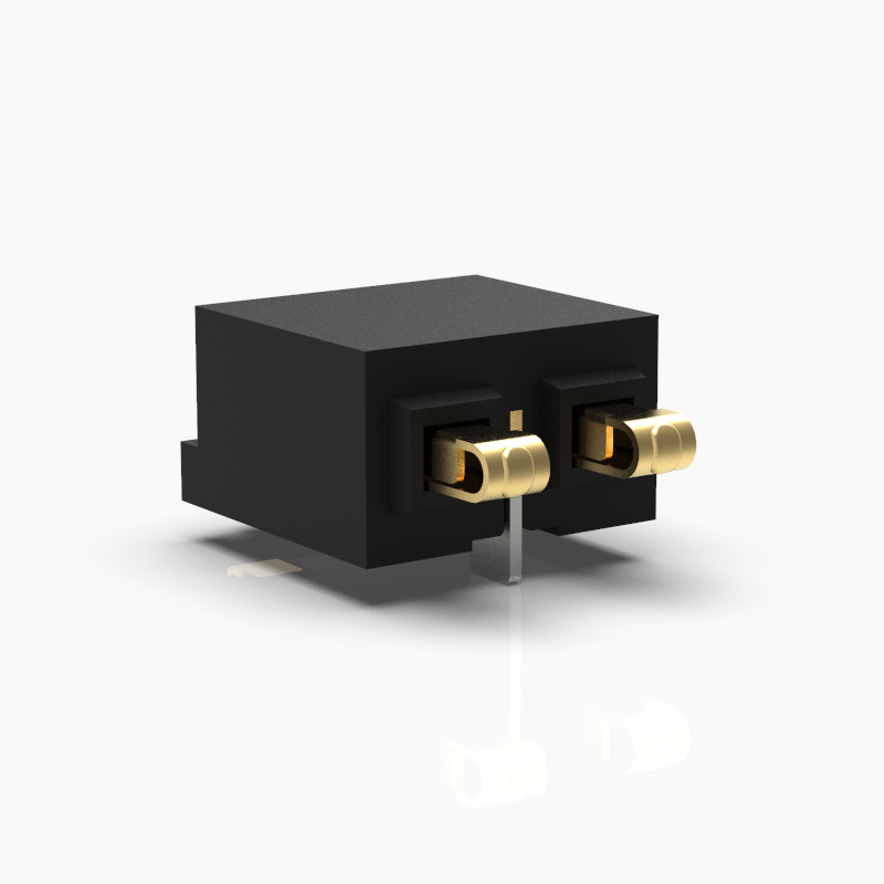 2P侧压电池座 2.5mm间距 超薄3.0H